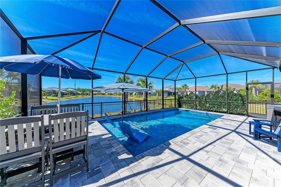 Exterior details and patio area of a home in , Sarasota (Image 28). Exterior details and patio area of a home in , Sarasota (Image 28).