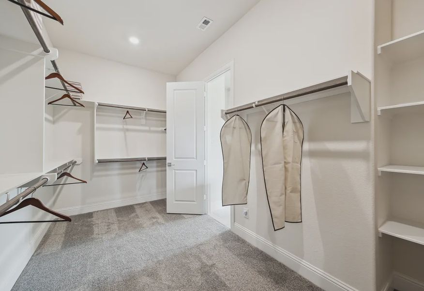 Plan 6020 closet - staged - 12 of 23 Plan 6020 closet - staged - 12 of 23