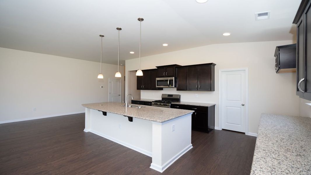 Representative furnished interior of a home built from the EATON by D.R. Horton in Waterbridge, Myrtle Beach (Image 12).