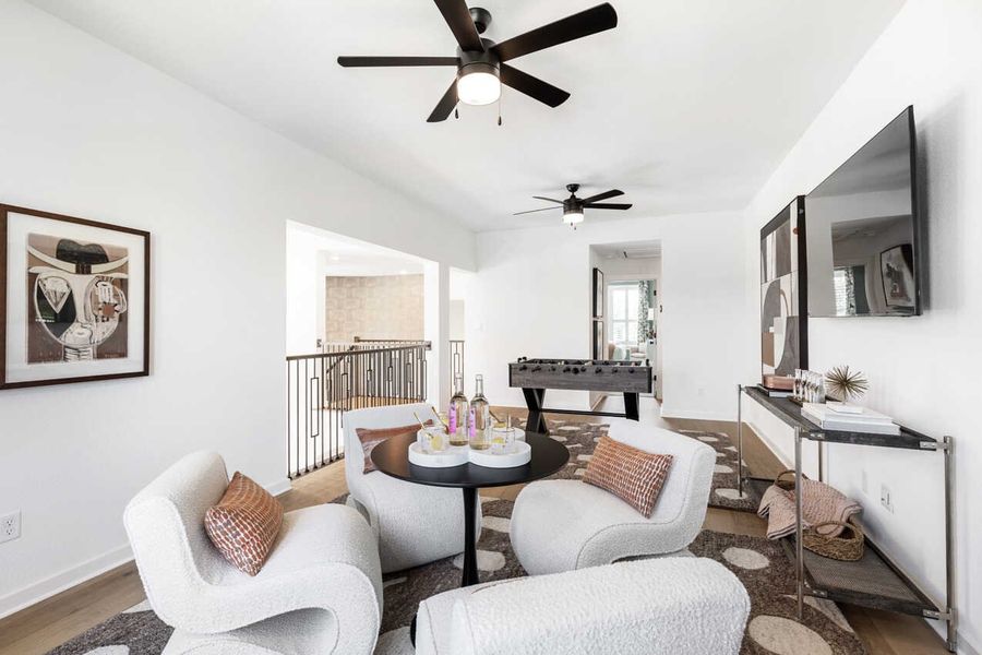 Representative Game Room - some options shown