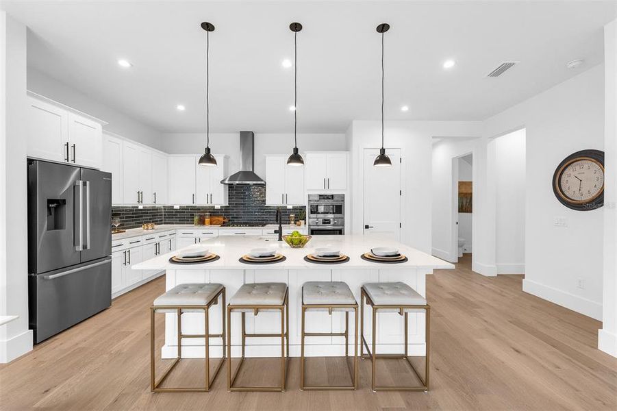 Furnished interior view inside a new home in , Orlando (Image 40).