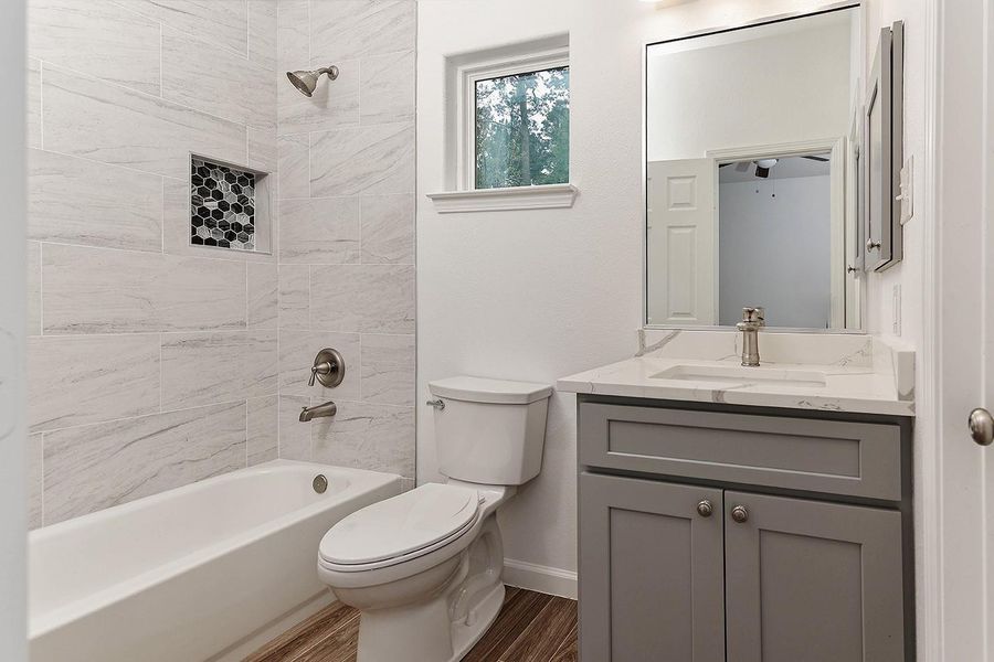 Furnished interior view inside a new home in , Magnolia (Image 11).