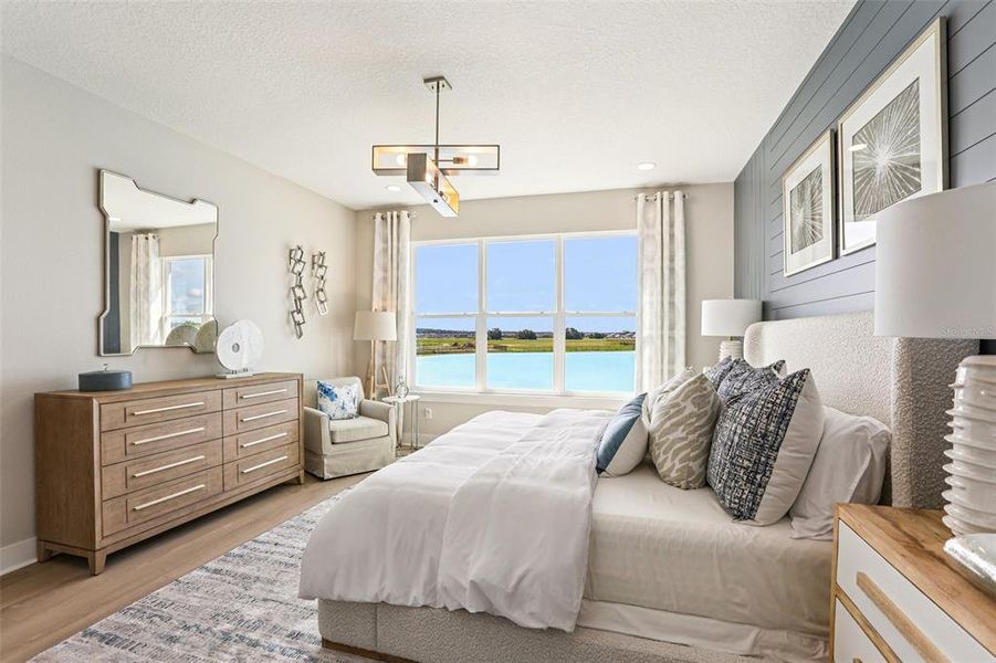 Furnished interior view inside a new home in , San Antonio (Image 41).