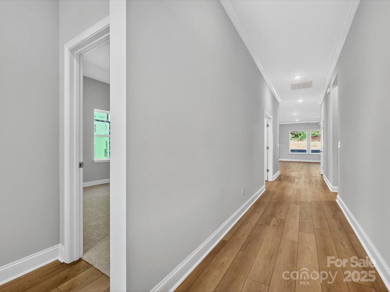 Spacious, unfurnished interior of a new home in Whitley Preserve – Enclave Collection, Mint Hill (Image 17).