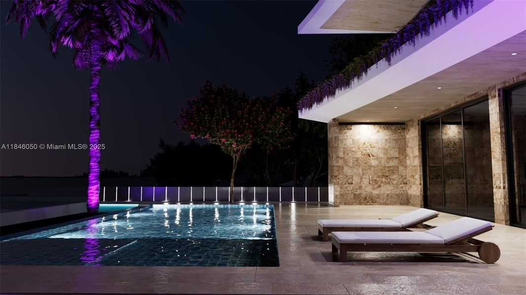 Front exterior of a new home in , Miami Beach, FL, highlighting curb appeal (Image 7).