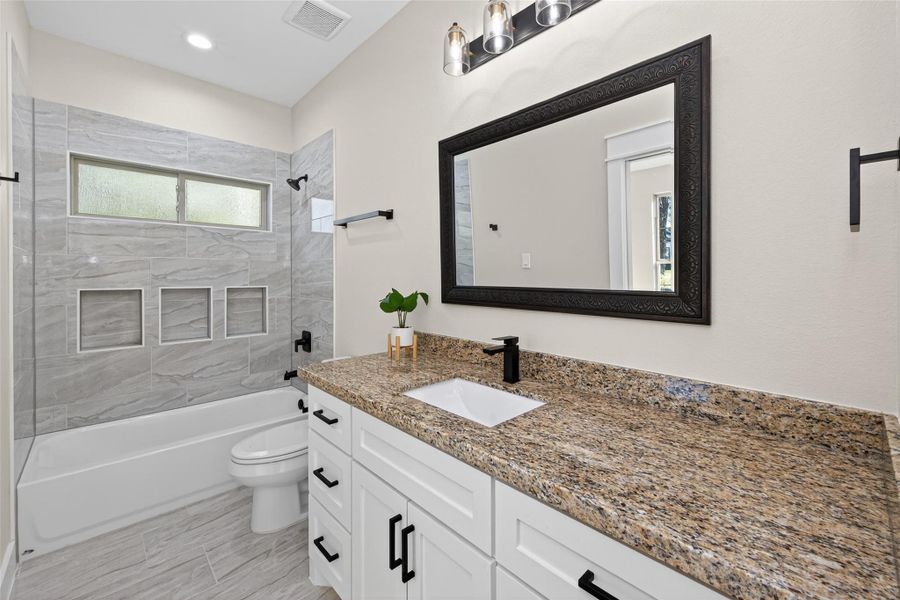 Furnished interior view inside a new home in , Dayton (Image 29).