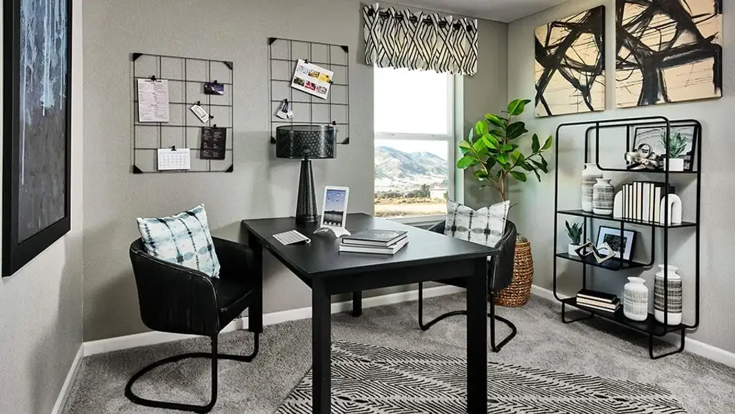 Furnished interior view inside a new home in Parterre, Thornton (Image 11).
