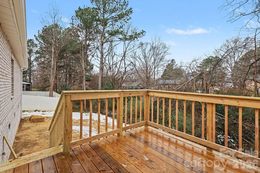 Exterior details and patio area of a home in , York (Image 3).