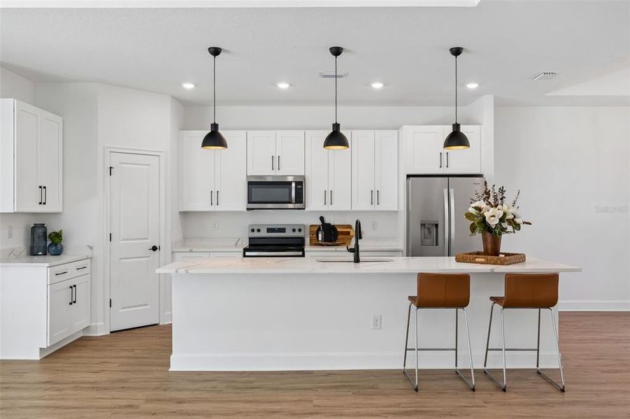 Furnished interior view inside a new home in , Weeki Wachee (Image 12).