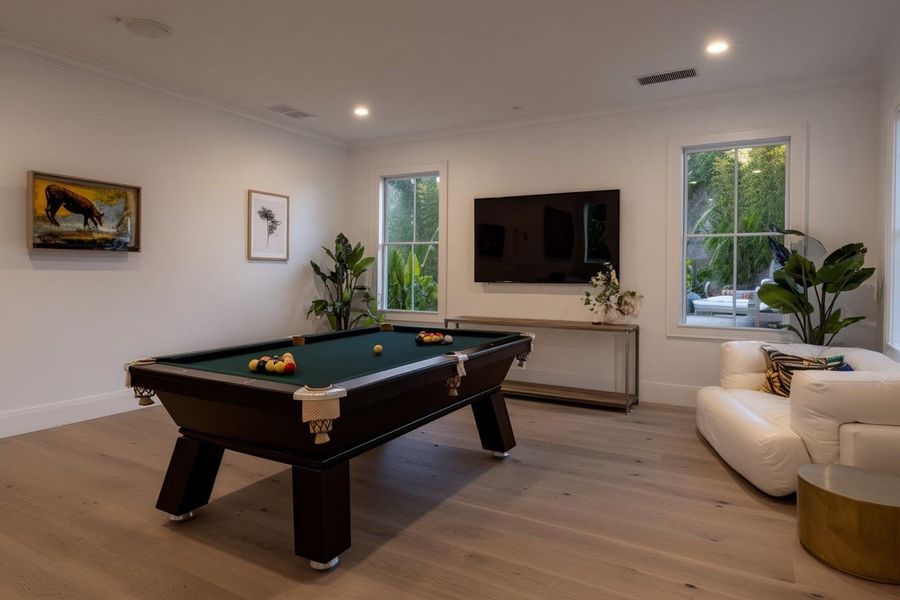 Furnished interior view inside a new home in , Houston (Image 8).