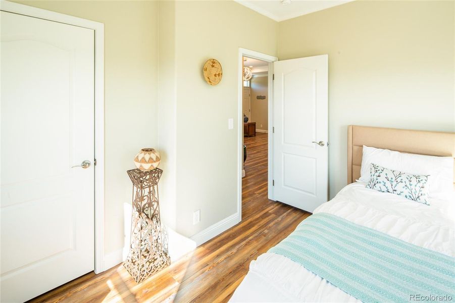 Furnished interior view inside a new home in , Crestone (Image 18).