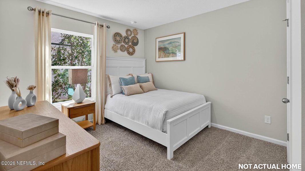 Furnished interior view inside a new home in Sawmill Branch, Palm Coast (Image 16).
