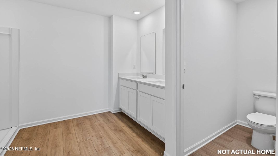Furnished interior view inside a new home in The Arbors, Jacksonville (Image 18).