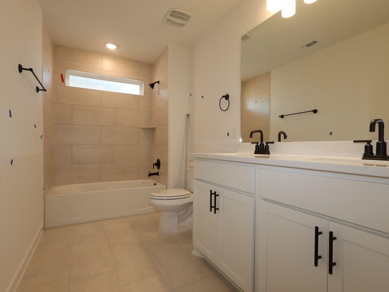 Furnished interior view inside a new home in Barksdale, Leander (Image 6).