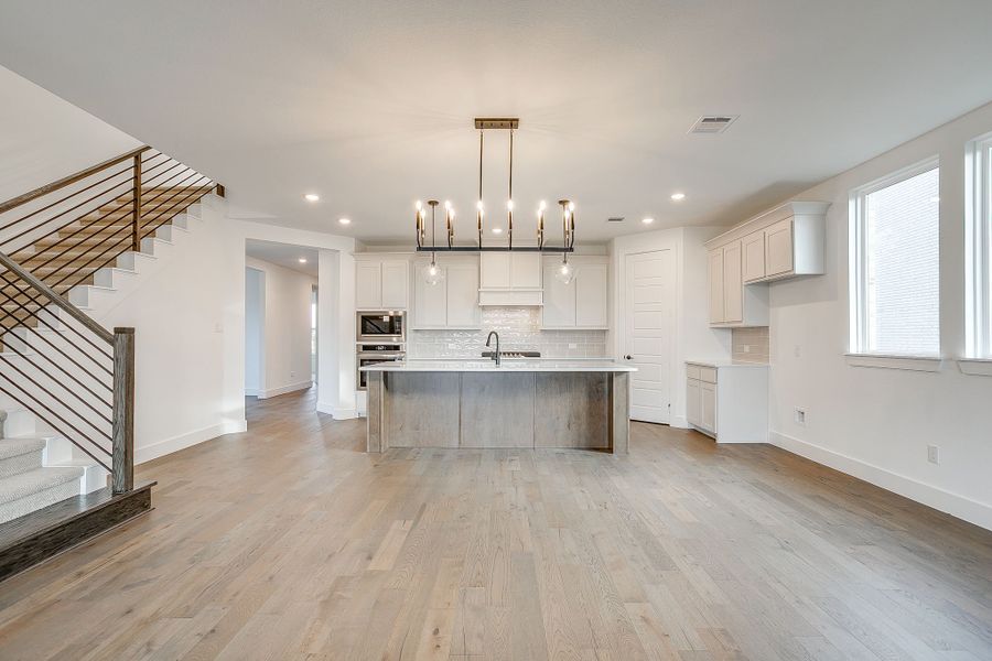 Representative furnished interior of a home built from the Valera by Graham Hart Home Builder in Bear Ridge, Burleson (Image 11).
