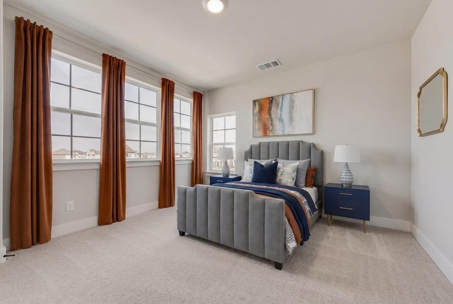 Furnished interior view inside a new home in Edgewater, Fate (Image 15).