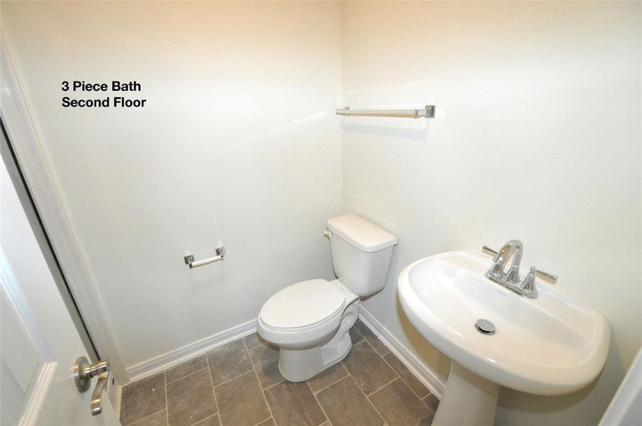 Furnished interior view inside a new home in Pedregal, League City (Image 9).