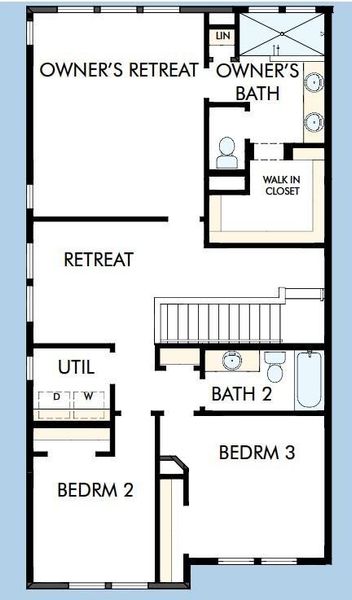 2D floor plan layout of this home in , Charleston, SC (Image 5).