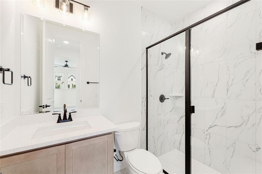 Furnished interior view inside a new home in Mosaic, Celina (Image 14).