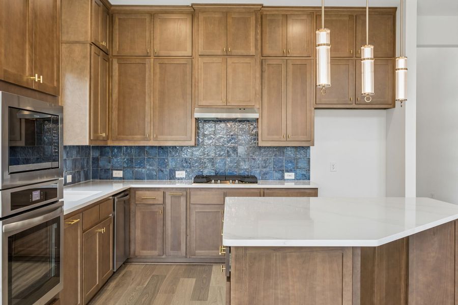 Furnished interior view inside a new home in Country Lakes, Denton (Image 10).