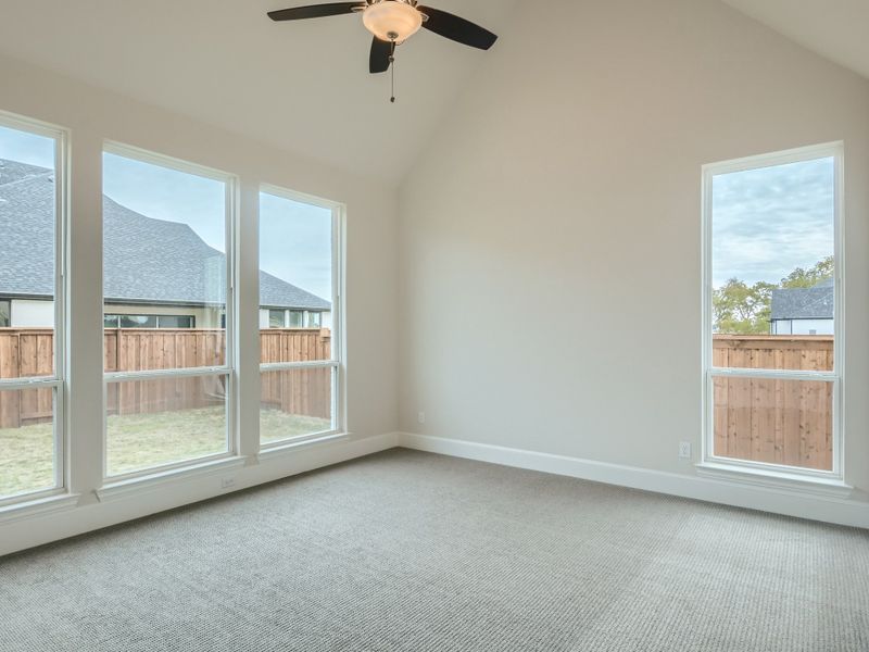 Plan 826 Main Bedroom Representative Photo