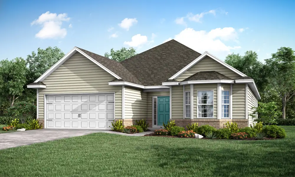 Laurel C – Front Elevation Rendering Laurel C – Front Elevation Rendering