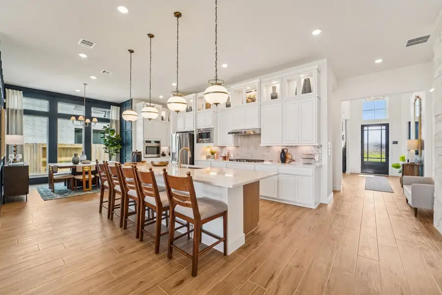Furnished interior view inside a new home in Wildrye, Waller (Image 8).