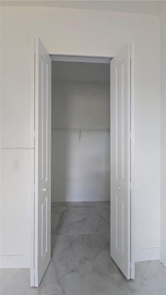 Primary Bathroom walking closet