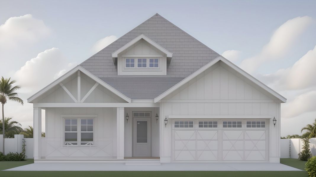 Kauai Farmhouse  |  The artist's conceptual renderings are shown solely for illustrative and visual purposes.
