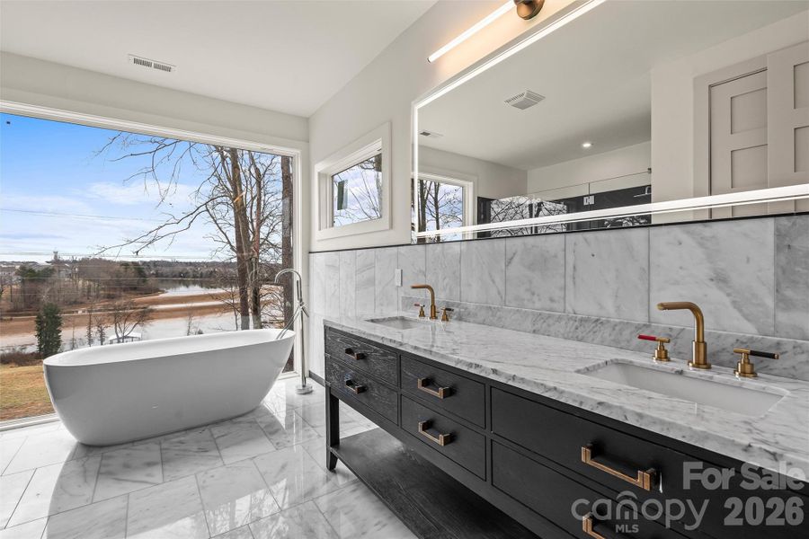 Furnished interior view inside a new home in , Mooresville (Image 11).