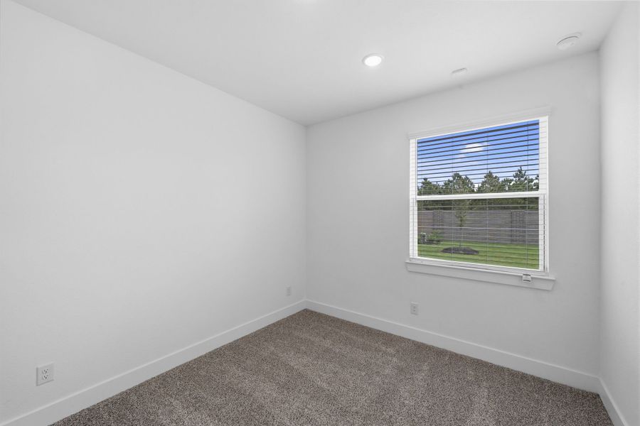 Spacious, unfurnished interior of a new home in Bridgeland, Cypress (Image 18).