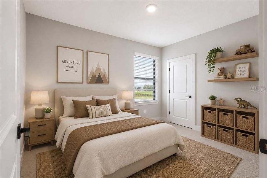 Furnished interior view inside a new home in , Dover (Image 6).