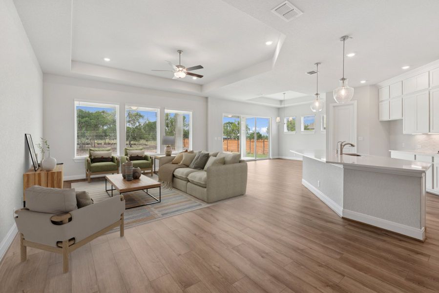 The Livingston - Family Room The Livingston - Family Room