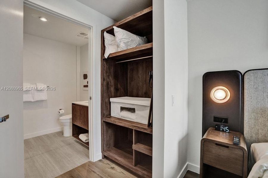 Furnished interior view inside a new home in , Miami (Image 6).