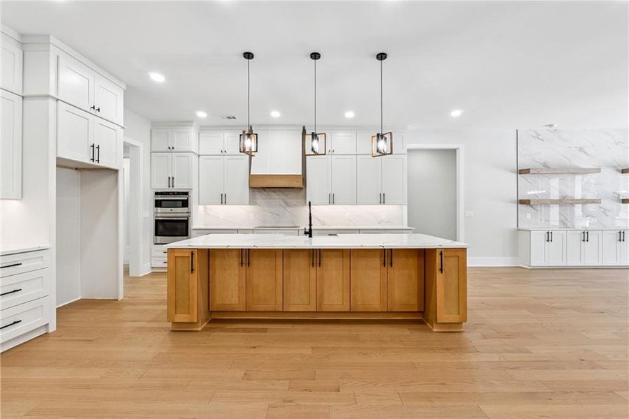 Furnished interior view inside a new home in , Monroe (Image 11).