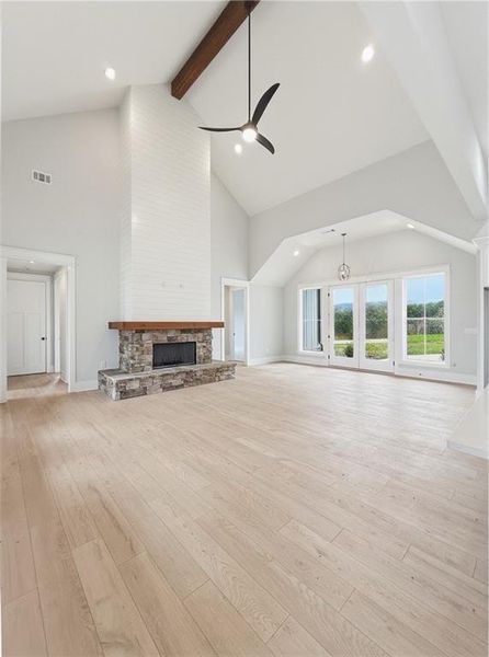 Spacious, unfurnished interior of a new home in , Rydal (Image 71).