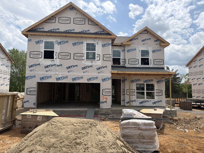 *Photo of actual home under construction. May 2026