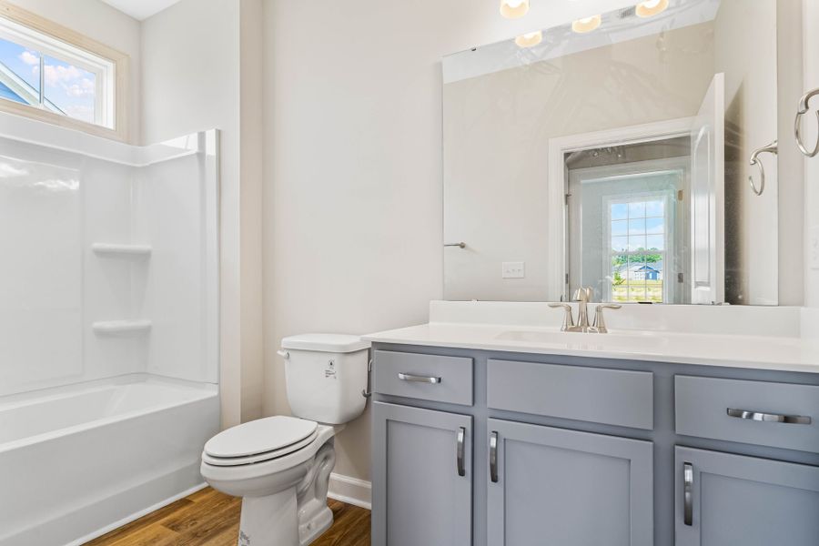 Representative furnished interior of a home built from the The Birch by Chesapeake Homes in Bridgewater - Waterside Village, Little River (Image 6).