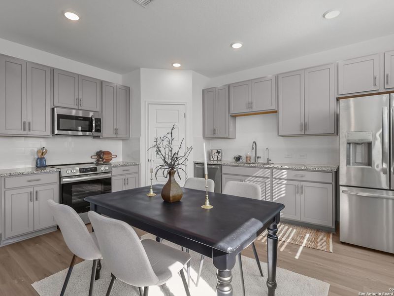 Furnished interior view inside a new home in Applewhite Meadows, San Antonio (Image 11).
