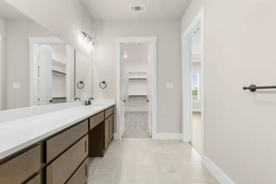 Furnished interior view inside a new home in Ladera at Tavolo Park, Fort Worth (Image 11).