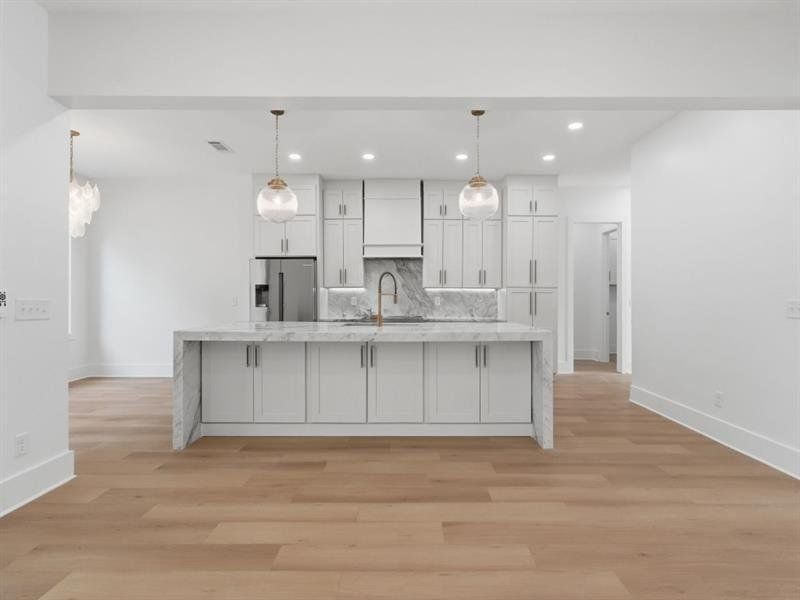 Furnished interior view inside a new home in , Canton (Image 19).
