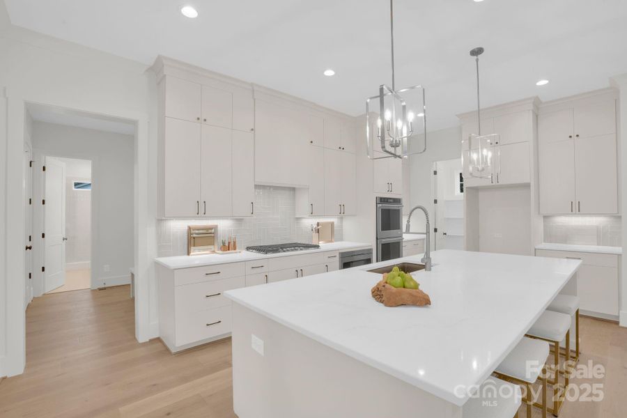 Furnished interior view inside a new home in , Charlotte (Image 11).