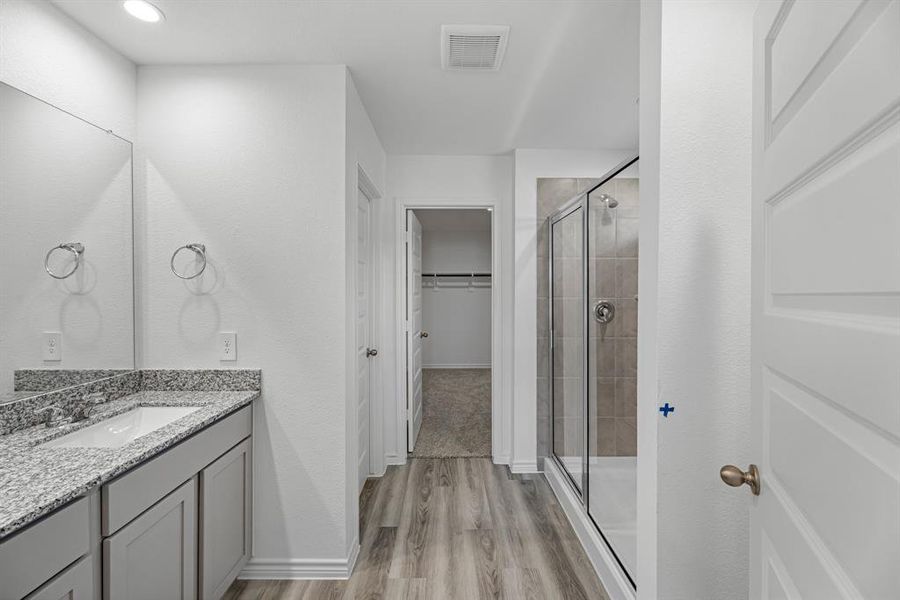 Furnished interior view inside a new home in Reserve at Mallard Lakes, Orange (Image 5). Furnished interior view inside a new home in Reserve at Mallard Lakes, Orange (Image 5).