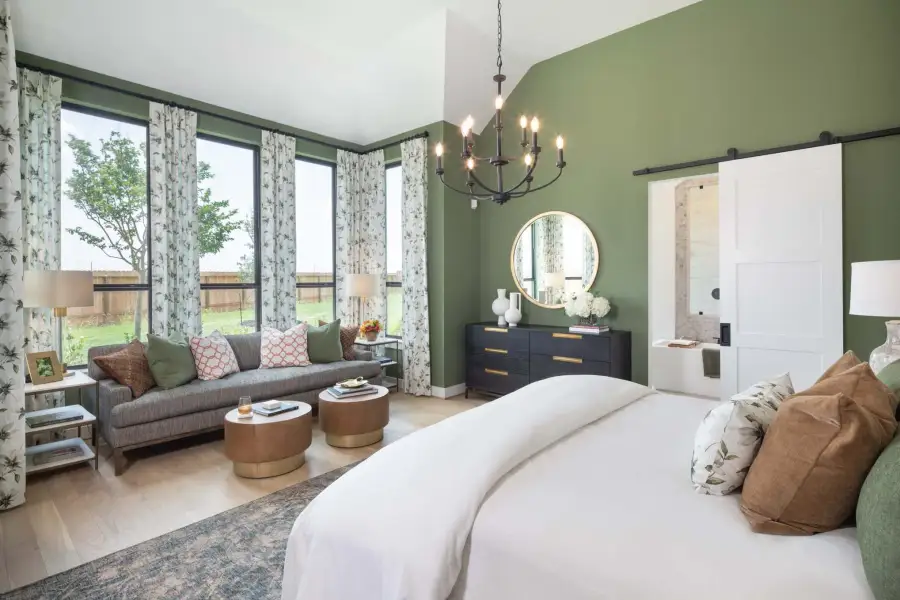Representative Primary Bedroom - some options shown