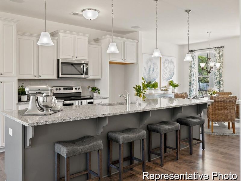 Furnished interior view inside a new home in , Ravenel (Image 6).