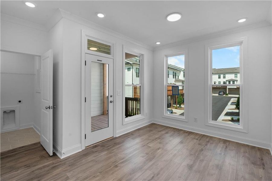 Spacious, unfurnished interior of a new home in Waterhaven, Cumming (Image 31).