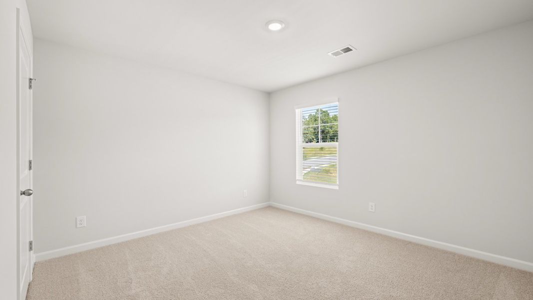 Representative unfurnished interior of a home built from the Pattison by D.R. Horton in Rushing Waters Townhomes, North Augusta (Image 28).