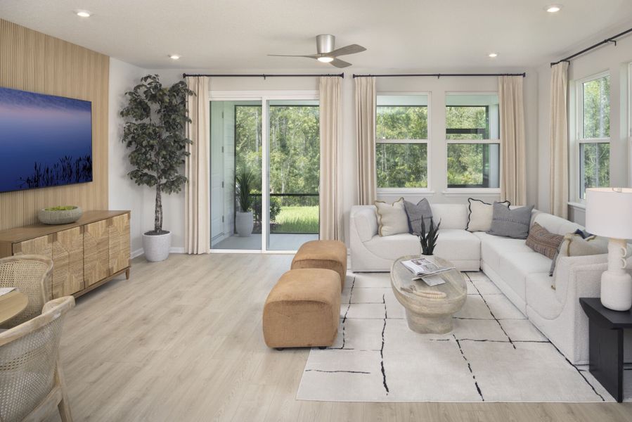 Representative furnished interior of a home built from the Arden by Mattamy Homes in RiverTown, St. Johns (Image 7).