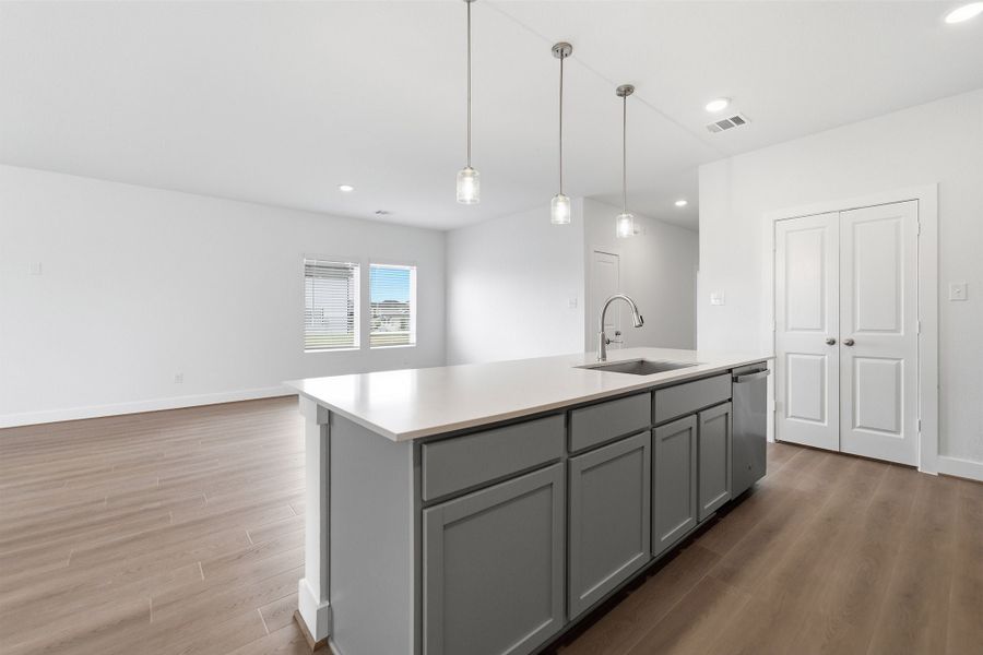 Furnished interior view inside a new home in Paramount, Kyle (Image 12).