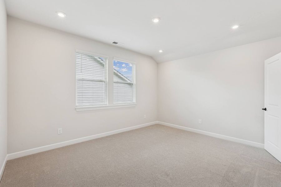 Representative unfurnished interior of a home built from the Aspen Creek by Tri Pointe Homes in The Meadows Collection at Serenity, Fuquay Varina (Image 24).